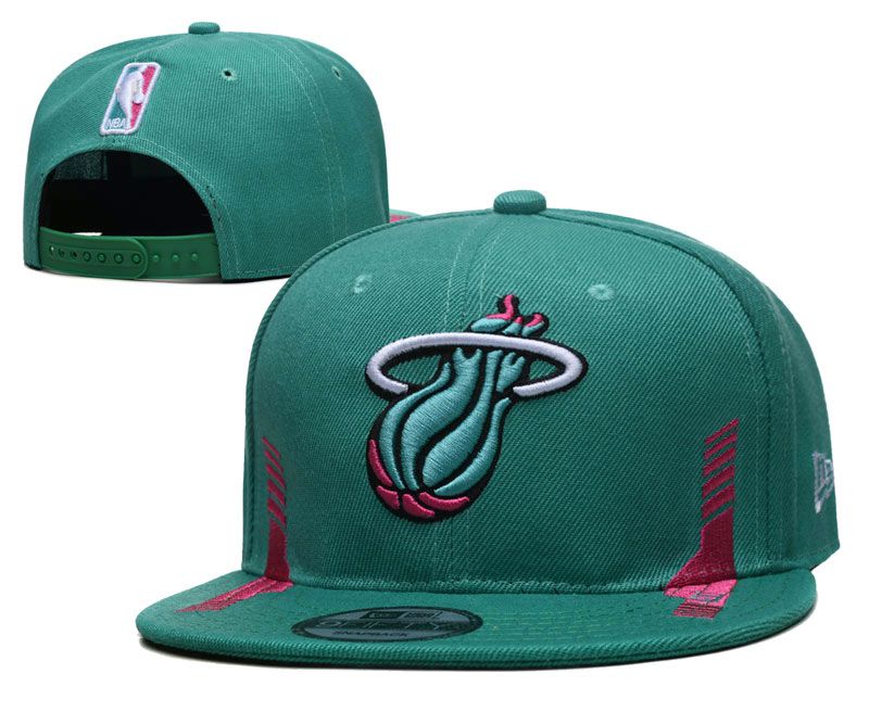 2022 NBA Miami Heat Hat ChangCheng 0927->nba hats->Sports Caps